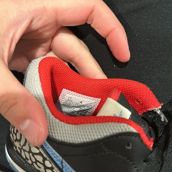 Nike Air Jordan Legacy 312 Low GS Black Blue Red size 11c - Picture 10 of 10